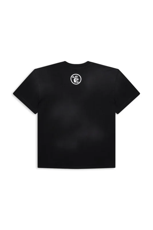 Hellstar Box Logo T-Shirt Black