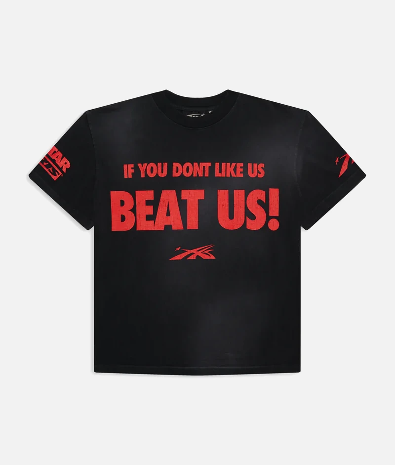 Hellstar Beat Us! T-Shirt Red/Black Hellstar Beat Us! T-Shirt Red/Black
