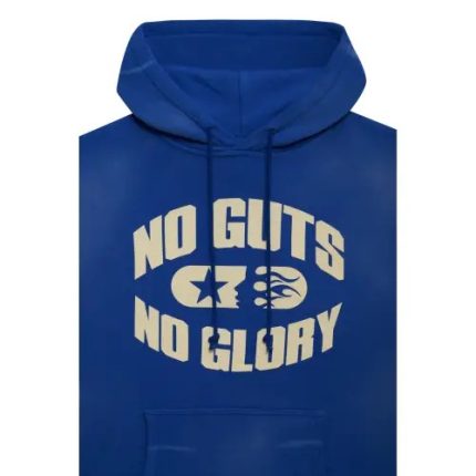 Blue/Yellow Hellstar No Guts No Glory Hoodie