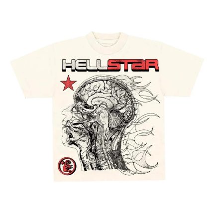 Hellstar Cranium Tee Cream